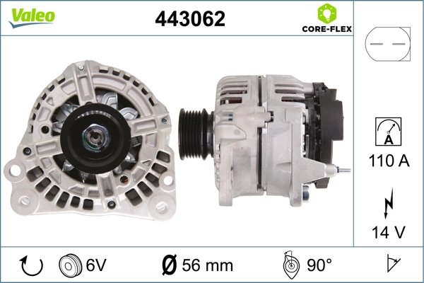 Alternator Valeo 443062