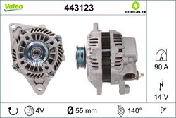 ALTERNATOR VALEO 443123 - Compatibil cu SMART