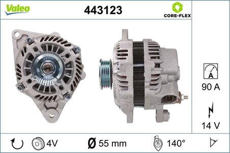 Alternator Valeo 443123