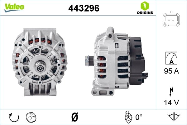 Alternator Valeo 443296
