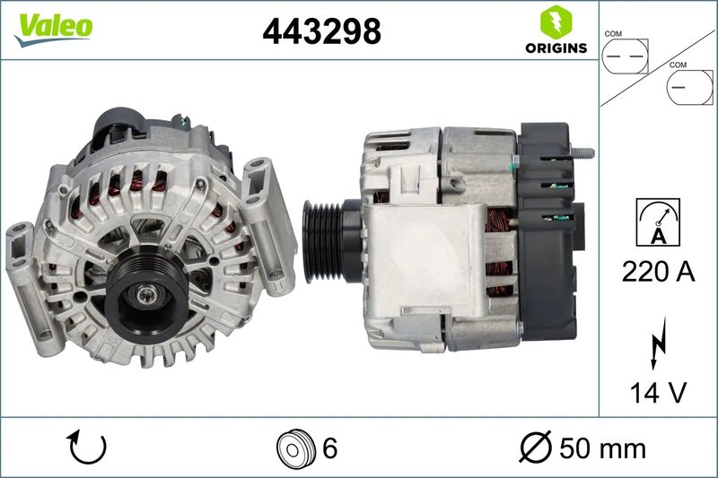 Alternator Valeo 443298
