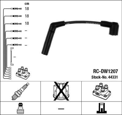 Fise bujii NGK 44331