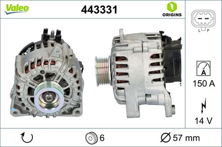 Alternator Valeo 443331