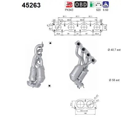 Catalizator AS 45263
