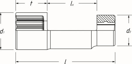 CAP CHEI TUBULARE INJECTOR HAZET 4550N-22 - Piesa auto compatibila cu mai multe marci