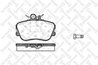SET PLACUTE FRANA STELLOX 456 000B-SX - Compatibil cu MERCEDES-BENZ