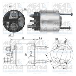 Solenoid electromotor Meat & Doria 46016