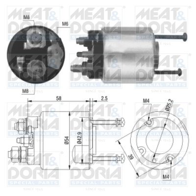 Solenoid electromotor Meat & Doria 46016