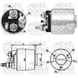 Solenoid electromotor Meat & Doria 46063