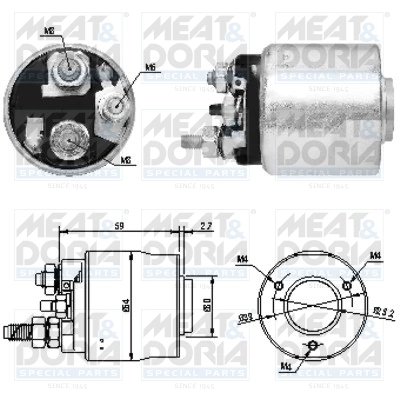Solenoid electromotor Meat & Doria 46063