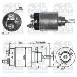 Solenoid electromotor Meat & Doria 46074