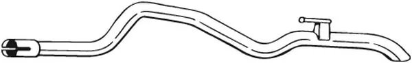 RACORD EVACUARE BOSAL 461-371 - Compatibil cu MERCEDES-BENZ