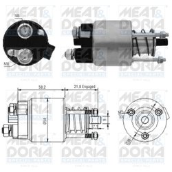 Solenoid electromotor Meat & Doria 46102
