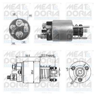 Solenoid electromotor Meat & Doria 46134