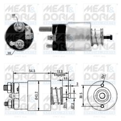Solenoid electromotor Meat & Doria 46135