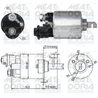 SOLENOID ELECTROMOTOR MEAT & DORIA 46140 - Compatibil cu HONDA