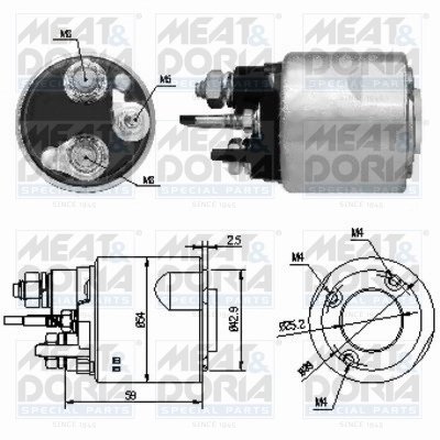 Solenoid electromotor Meat & Doria 46159