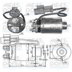 Solenoid electromotor Meat & Doria 46180