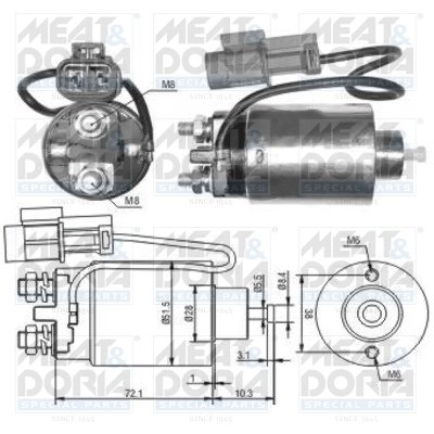 Solenoid electromotor Meat & Doria 46180