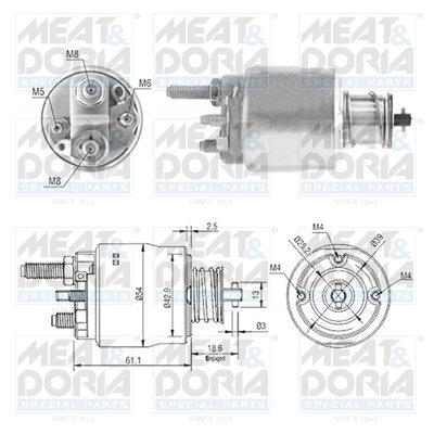 Solenoid electromotor Meat & Doria 46223