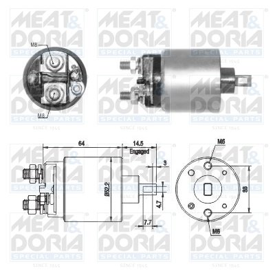 Solenoid electromotor Meat & Doria 46274