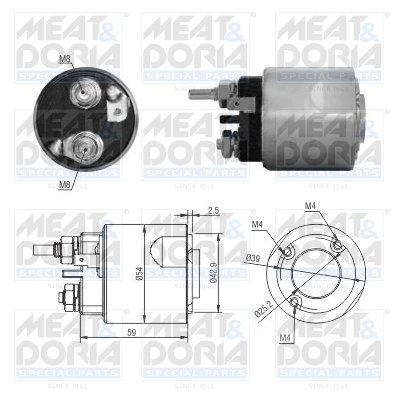 Solenoid electromotor Meat & Doria 46310