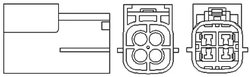 SONDA LAMBDA MAGNETI MARELLI 466016355041 - Compatibil cu NISSAN
