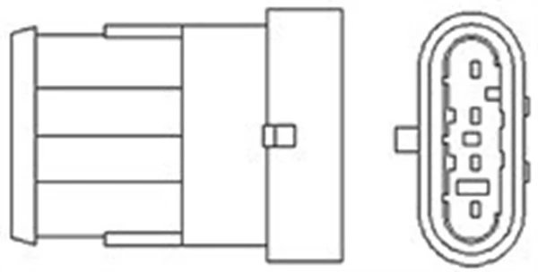 SONDA LAMBDA MAGNETI MARELLI 466016355044 - Compatibil cu FIAT