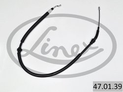 CABLU FRANA DE MANA LINEX 47.01.39 - Compatibil cu VW