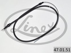 CABLU FRANA DE MANA LINEX 47.01.51 - Compatibil cu SEAT, VW