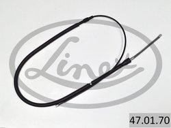 CABLU FRANA DE MANA LINEX 47.01.70 - Compatibil cu SEAT, SKODA, VW