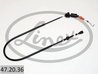 CABLU ACCELERATIE LINEX 47.20.36 - Compatibil cu VW
