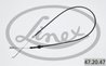 CABLU ACCELERATIE LINEX 47.20.47 - Compatibil cu VW
