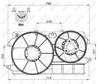 Ventilator radiator racire NRF 47000