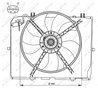 VENTILATOR RADIATOR RACIRE NRF 47066 - Compatibil cu MERCEDES-BENZ