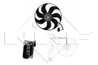 VENTILATOR RADIATOR RACIRE NRF 47204 - Compatibil cu AUDI, SEAT, SKODA, VW