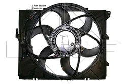 VENTILATOR RADIATOR RACIRE NRF 47209 - Compatibil cu BMW