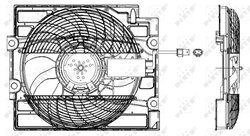 Ventilator radiator racire NRF 47211