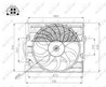 VENTILATOR RADIATOR RACIRE NRF 47214 - Compatibil cu BMW