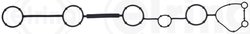 GARNITURA CAPAC CULBUTORI ELRING 473.670 - Compatibil cu AUDI, AUDI (FAW), VW