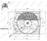 VENTILATOR RADIATOR RACIRE NRF 47481 - Compatibil cu BMW