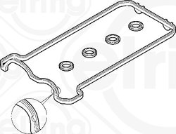 Set garnituri capac culbutori Elring 475.860