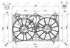 VENTILATOR RADIATOR RACIRE NRF 47581 - Compatibil cu LEXUS