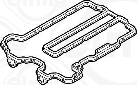 GARNITURA CAPAC CULBUTORI ELRING 476.730 - Compatibil cu OPEL, VAUXHALL