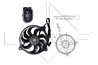 VENTILATOR RADIATOR RACIRE NRF 47699 - Compatibil cu VW