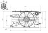 Ventilator radiator racire NRF 47878