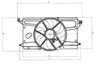 VENTILATOR RADIATOR RACIRE NRF 47879 - Compatibil cu FORD