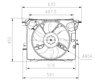 VENTILATOR RADIATOR RACIRE NRF 47899 - Compatibil cu SMART