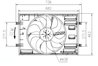 Ventilator radiator racire NRF 47916
