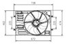 Ventilator radiator racire NRF 47950